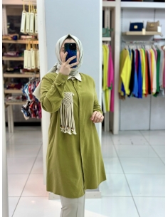 Kayra Tencel Tunik 21183 yeşil 2