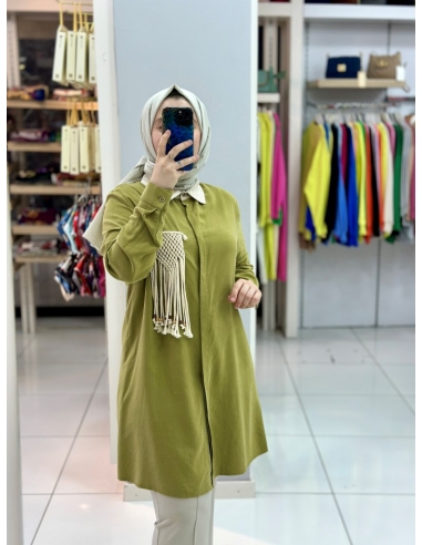 Kayra Tencel Tunik 21183 yeşil