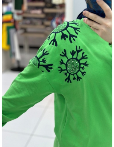 Kayra Sweat 31011 Yeşil