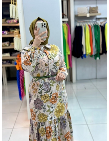 Levidor Pamuk Elbise 330215 YEŞİL