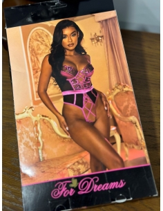 For Dreams Fantazi Gecelik 8427 siyah 2