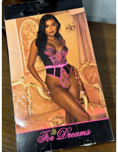 For Dreams Fantazi Gecelik 8427 siyah