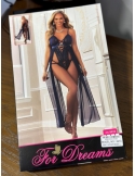 For Dreams Fantazi Gecelik 8410 lacivert