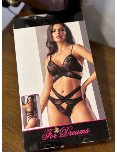 For Dreams Fantazi Gecelik 8469 siyah