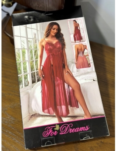 For Dreams  Fantazi Gecelik 8421 bordo 2