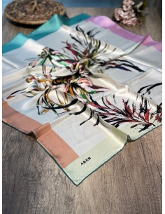 Aker Saf İpek Eşarp