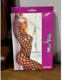Miss Feliz Vücut Çorabı siyah