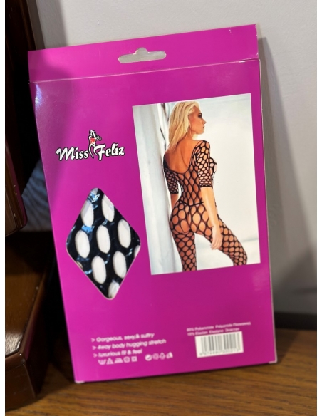 Miss Feliz Vücut Çorabı siyah