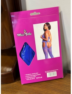Miss Feliz Vücut Çorabı mavi 2