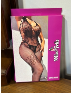 Miss Feliz Vücut Çorabı siyah