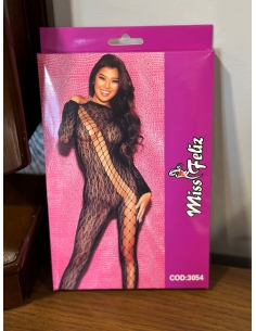 Miss Feliz Vücut Çorabı siyah