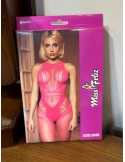 Miss Feliz Vücut Çorabı pembe