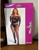 Miss Feliz Vücut Çorabı siyah