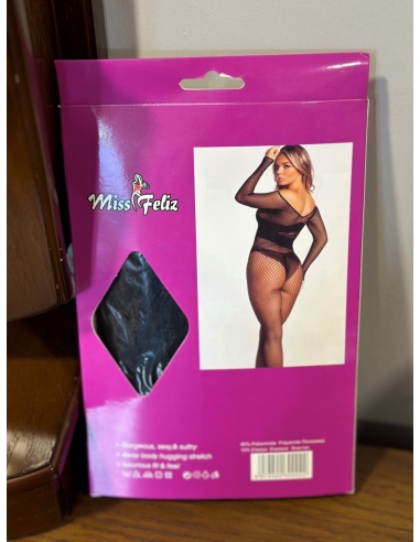 Miss Feliz Vücut Çorabı siyah