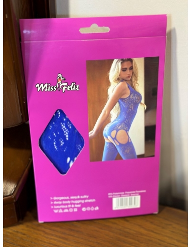 Miss Feliz Vücut Çorabı mavi
