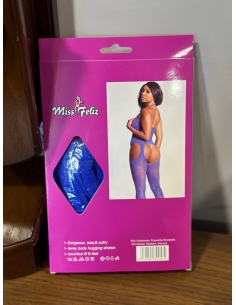 Miss Feliz Vücut Çorabı mavi 2