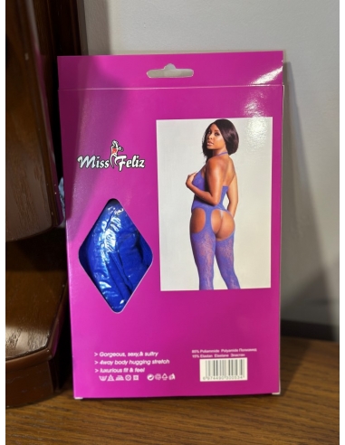 Miss Feliz Vücut Çorabı mavi