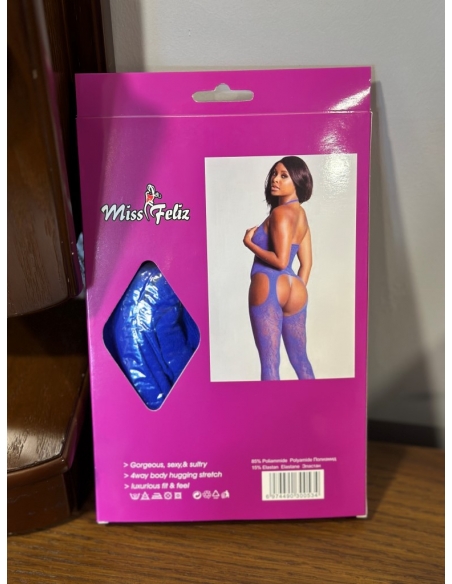 Miss Feliz Vücut Çorabı mavi
