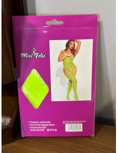 Miss Feliz Vücut Çorabı yeşil 2