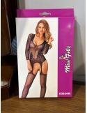 Miss Feliz Vücut Çorabı siyah