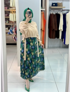 Plise Takım YEŞİL