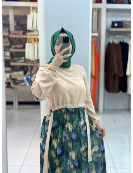 Plise Takım YEŞİL