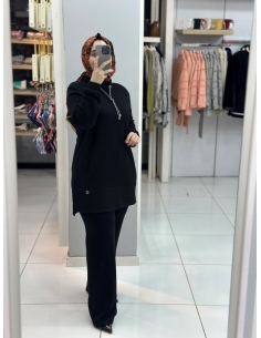 Levidor Kaşmir Takım SİYAH