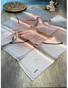 Aker Saf İpek Eşarp