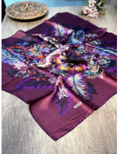 Aker Saf İpek Eşarp