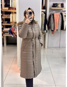 Kayra Şişme Mont 27308 vizon 2