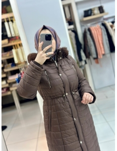 Kayra Şişme Mont 27308 kahve 2