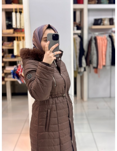 Kayra Şişme Mont 27308 kahve