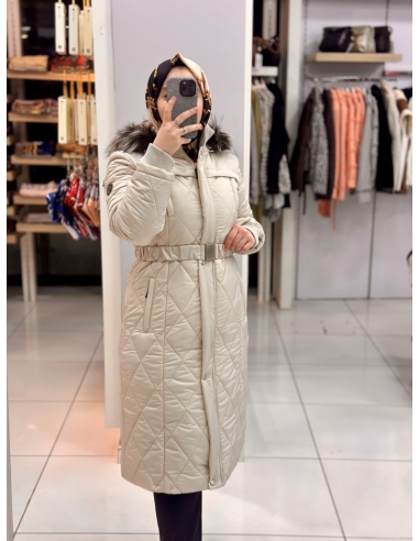 Kayra Şişme Mont 27309 Taş