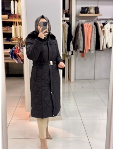 Kayra Şişme Mont 27309 siyah