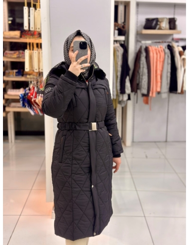 Kayra Şişme Mont 27309 siyah