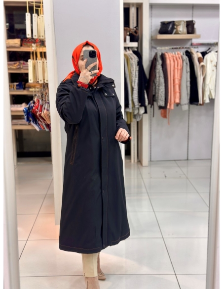 Kayra Şişme Mont 87007 siyah