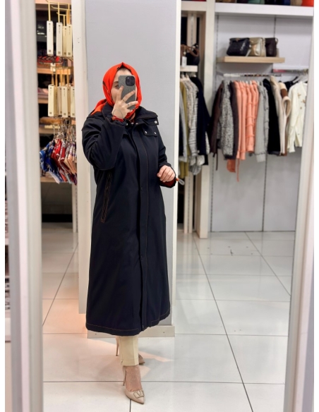 Kayra Şişme Mont 87007 siyah