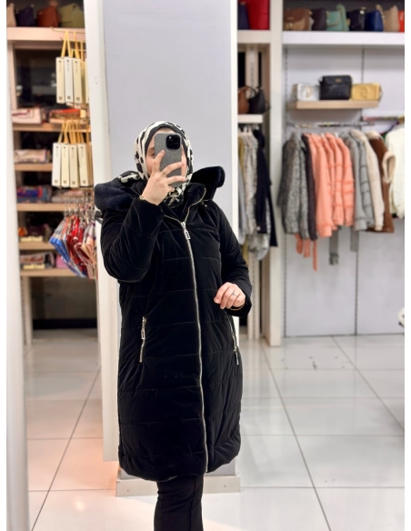 N Prive Şişme Mont 2282 SİYAH