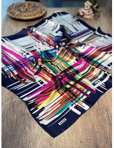 Aker Saf İpek Eşarp