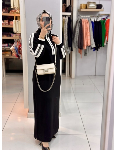 Levidor Oysho Kürklü Elbise 330255 SİYAH