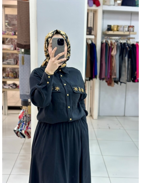 Levidor Modal Takım 100403 siyah